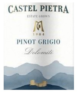 Castel Pietra Pinot Grigio